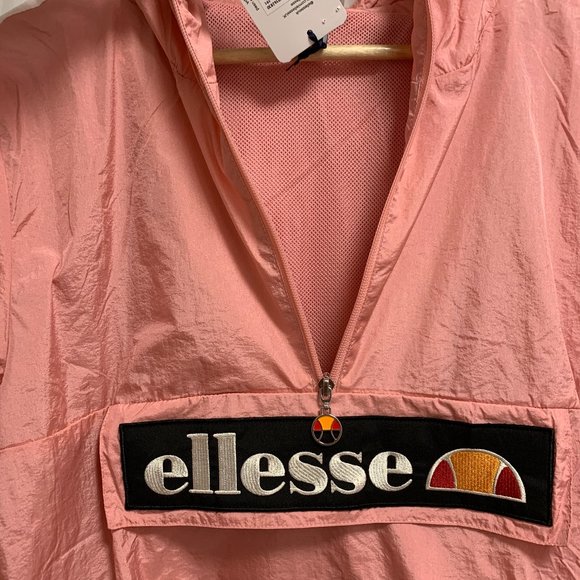 Ellesse Pink Tonvilli Quarter Zip Track Jacket Medium NWT - Picture 4 of 15